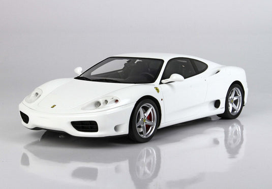 【予約】Ferrari 360 Modena マニュアルギアトランスミッション グロスアヴスホワイト/ BBR 1/18 48台限定ミニカー