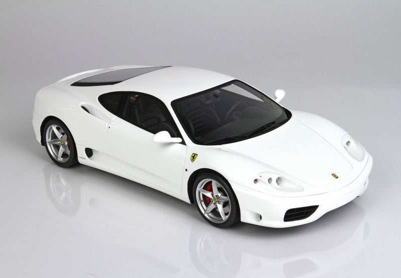 ギャラリービューアに画像をロードする, 【予約】Ferrari 360 Modena マニュアルギアトランスミッション グロスアヴスホワイト/ BBR 1/18 48台限定ミニカー
