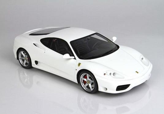 【予約】Ferrari 360 Modena マニュアルギアトランスミッション グロスアヴスホワイト/ BBR 1/18 48台限定ミニカー
