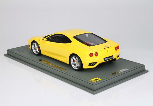 【予約】Ferrari 360 Modena マニュアルギアトランスミッション モデナイエロー/ BBR 1/18 48台限定ミニカー