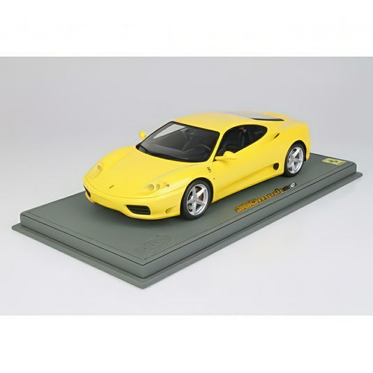 Ferrari 360 Modena マニュアルギア トランスミッション 1999 ジャッロモデナ イエロー P18204DV/ BBR 1/18