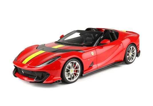 【予約】Ferrari 812 Competizione A ロッソコルサ322/ BBR 1/18 200台限定ミニカー