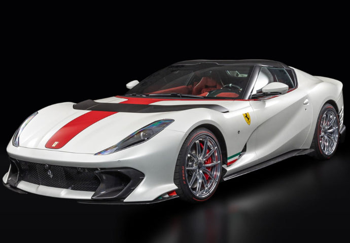 FERRARI 812 COMPETIZIONE A スパイダー 2022  ビアンコイタリア マットホワイトレッド/BBR 1/18ミニカー 70台限定