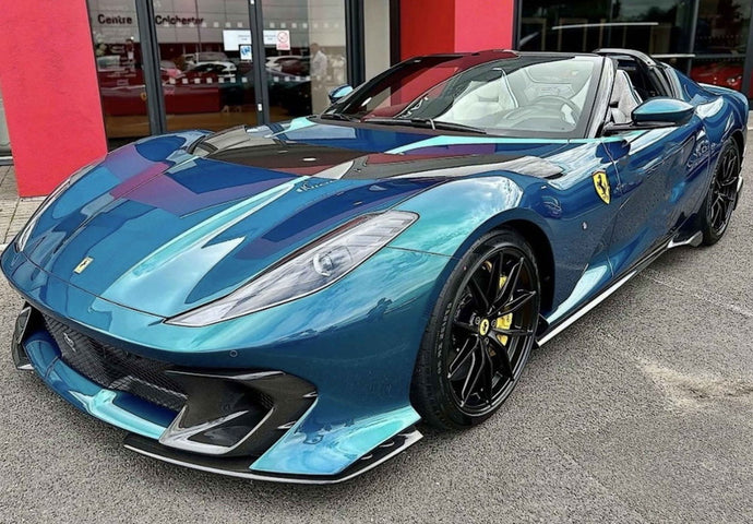 FERRARI 812 COMPETIZIONE A スパイダー 2022  ブルーカプリ ブルーグリーンメタリック/BBR 1/18ミニカー 90台限定