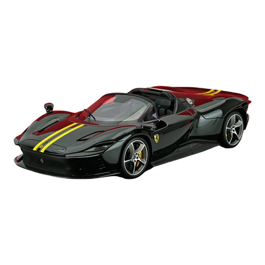 Ferrariフェラーリ Daytona SP3 オープンルーフ Icona 2022 ブリティッシュグリーン イエローライン 24台限定 / BBR 1/18 ミニカー