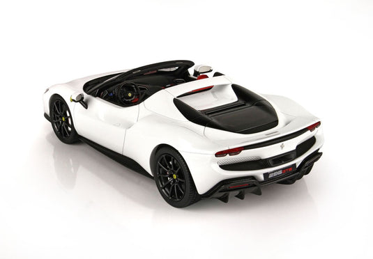 【予約】Ferrari 296 GTS ホワイトチェルヴィーノ/ BBR 1/18 50台限定ミニカー