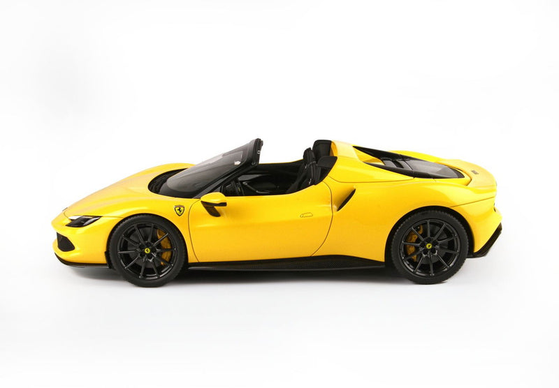 ギャラリービューアに画像をロードする, 【予約】Ferrari 296 GTS モデナイエロー/ BBR 1/18 100台限定ミニカー
