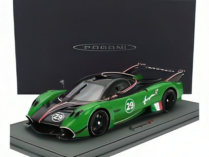 PAGANI ウアイラ R #29 レーシング 2021 ブラック/カーボン/グリーン/ BBR 1/18 100台限定ミニカー