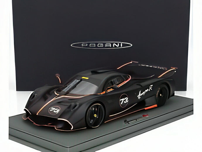 PAGANI ウアイラ R #73 レーシング 2021 マットブラック/カーボン/ BBR 1/18 100台限定ミニカー