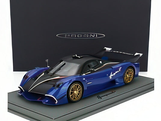 PAGANI ウアイラ R 2021 ブルフランシア ブルー/マットブラック/ BBR 1/18 80台限定ミニカー