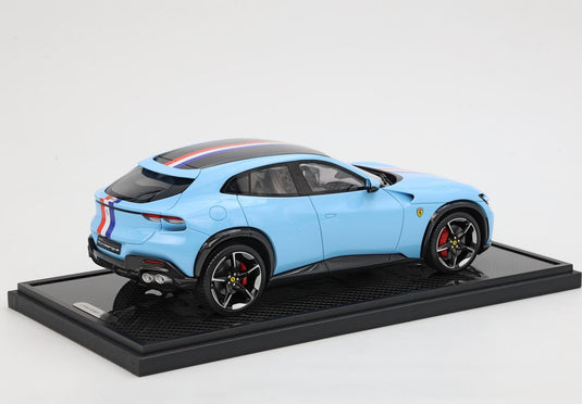 【予約】Ferrari Purosangue カーボンベース アズーロラプラタ/ BBR 1/18 20台限定ミニカー