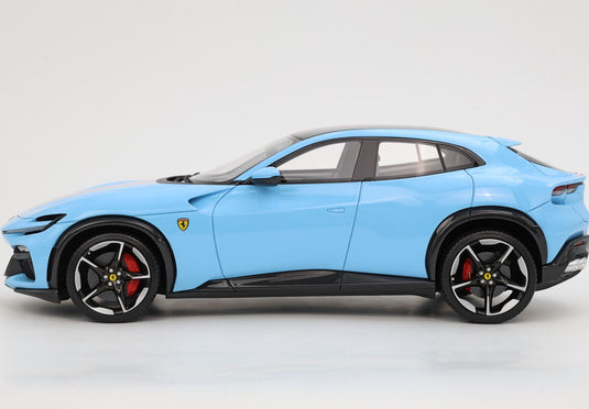 【予約】Ferrari Purosangue カーボンベース アズーロラプラタ/ BBR 1/18 20台限定ミニカー