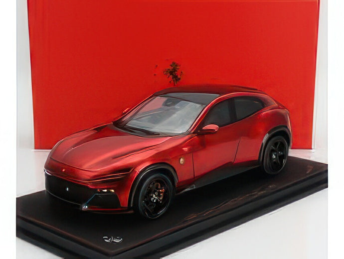 FERRARI PUROSANGUE SUV 2022 ROSSO MAGMA RED MET/BBR 1/18ミニカー