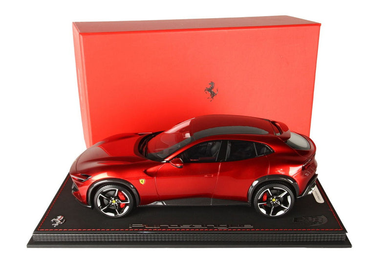 ギャラリービューアに画像をロードする, Ferrari Purosangue レッドマグマ/ BBR 1/18 40台限定ミニカー
