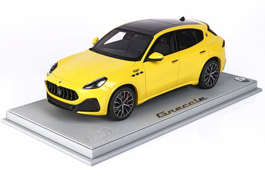 【予約】Maserati Grecale Trofeo イエロー/ BBR 1/18 80台限定ミニカー