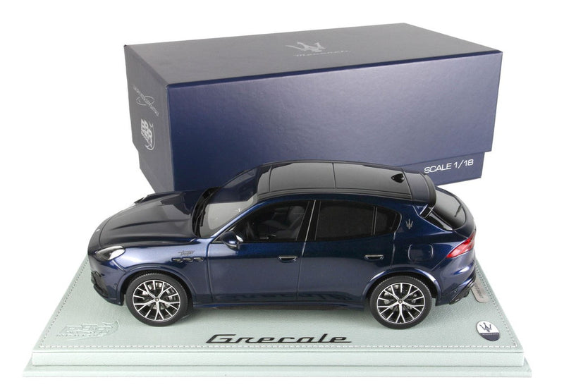 ギャラリービューアに画像をロードする, 【予約】Maserati Grecale Trofeo ブルーノービレ/ BBR 1/18 60台限定ミニカー
