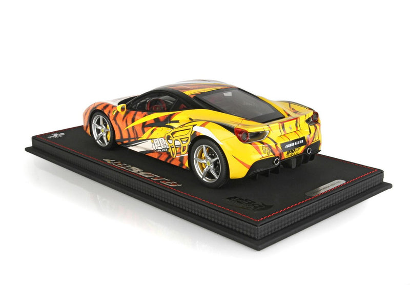 ギャラリービューアに画像をロードする, 【予約】Ferrari 488 GTB IPE/ BBR 1/18 100台限定ミニカー

