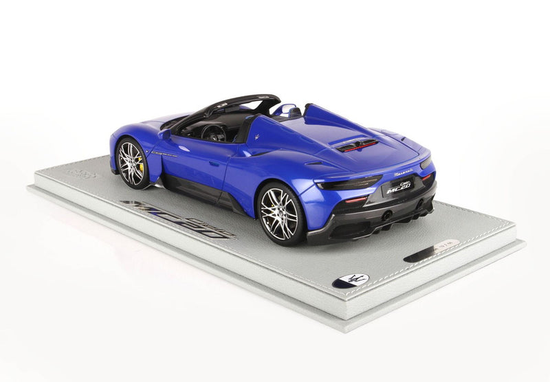 ギャラリービューアに画像をロードする, 【予約】Maserati MC20 CIELO ブルーインフィニート/ BBR 1/18 66台限定ミニカー
