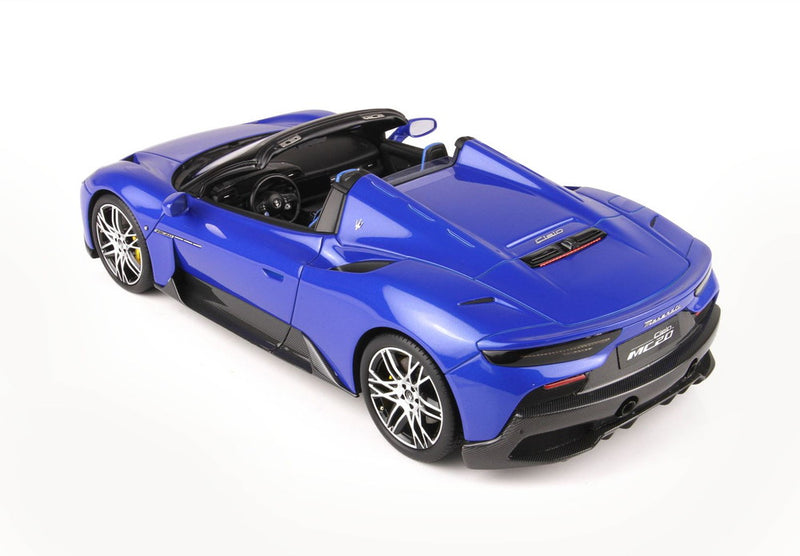 ギャラリービューアに画像をロードする, 【予約】Maserati MC20 CIELO ブルーインフィニート/ BBR 1/18 66台限定ミニカー
