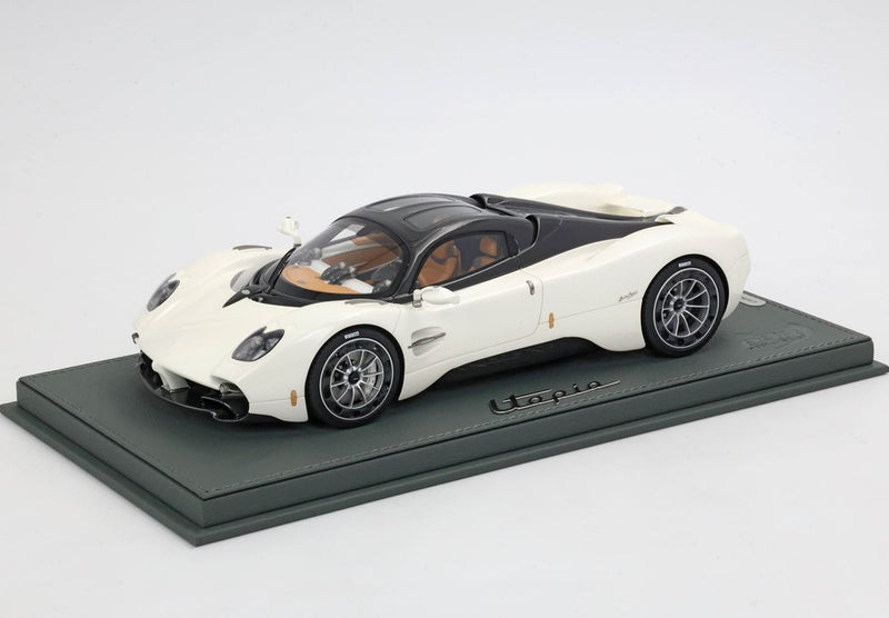 ギャラリービューアに画像をロードする, 【予約】Pagani Utopia パールホワイト ボディ＆ブレーキ/ BBR 1/18 30台限定ミニカー
