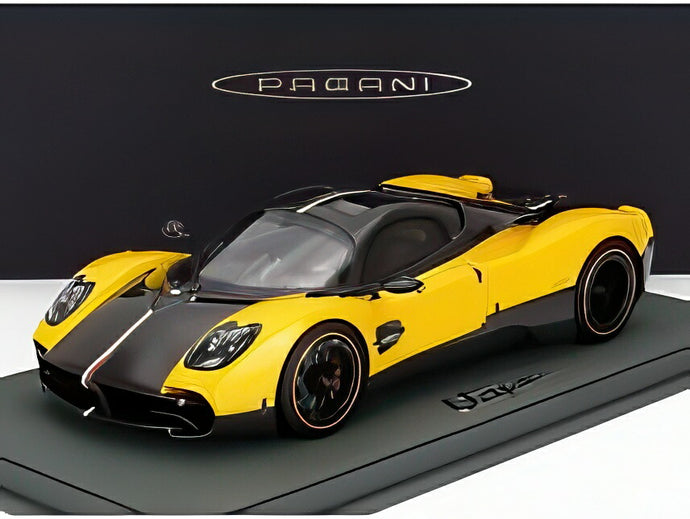 PAGANI UTOPIA ユートピア 2022 ジャッロジネーブラ イエロー/カーボン/ BBR 1/18 100台限定ミニカー