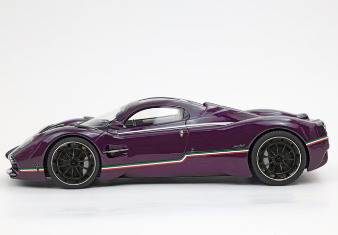 【予約】Pagani ユートピア クーペ ヴィオラホンコン イタリア国旗/ BBR 1/18 ミニカー