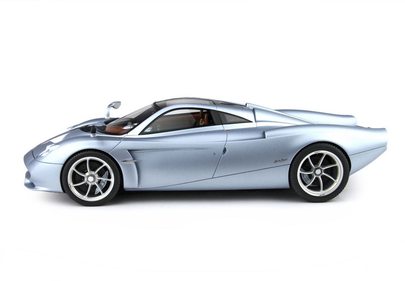 ギャラリービューアに画像をロードする, 【予約】Pagani Huayra Codalunga アズーロサルデーニャマット/ BBR 1/18 200台限定ミニカー
