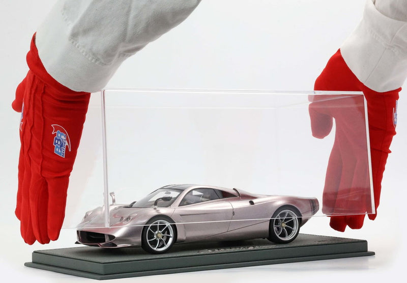 ギャラリービューアに画像をロードする, 【予約】2026年発売予定Pagani Huayra Codalunga イリディセントブロンゾアイマラ/ BBR 1/18 ミニカー
