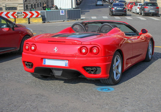 【予約】Ferrari 360 Modena Spider マニュアルギア ロッソコルサ ブラック/ BBR 1/18 32台限定ミニカー