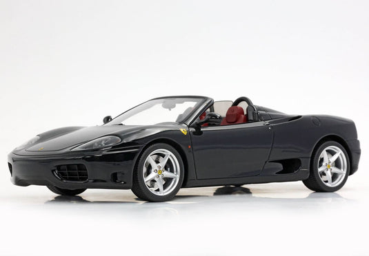 【予約】Ferrariフェラーリ 360 Modena Spider manual gear Gloss Black Bordeaux 限定28台 / BBR 1/18 ミニカー