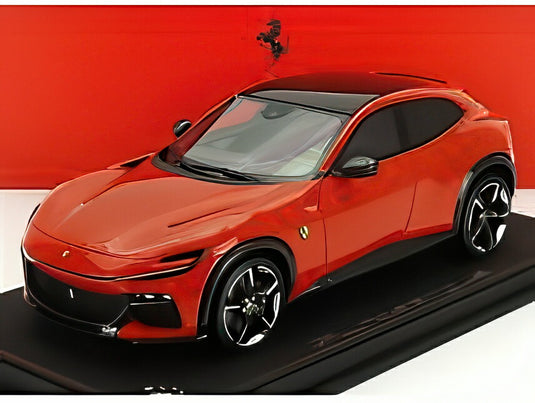FERRARI プロサングエ SUV パノラミックルーフ 2022 ロッソ・ディーノ ライトレッド/ BBR 1/18 15台限定ミニカー