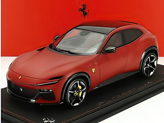 FERRARI プロサングエ SUV パノラミックルーフ 2022 ロッソ F1-75 マットレッド/ BBR 1/18 20台限定ミニカー