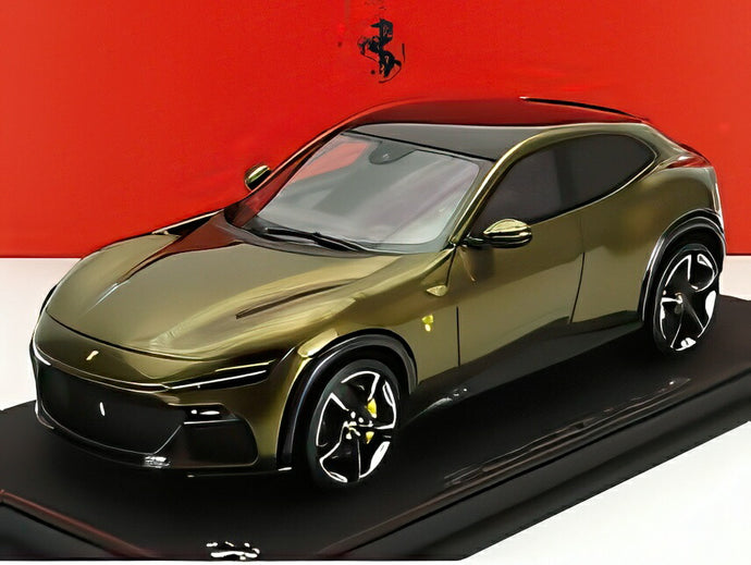 FERRARI プロサングエ SUV パノラミックルーフ 2022 ヴェルデ・ヴォルテッラ グリーンメタリック/ BBR 1/18 20台限定ミニカー