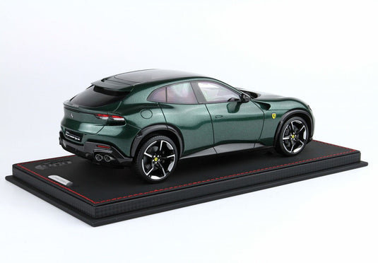 Ferrari Purosangue パノラミックルーフ グリーンツェルトベク/ BBR 1/18 20台限定ミニカー
