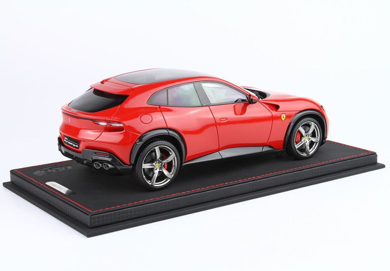 ギャラリービューアに画像をロードする, 【予約】Ferrari Purosangue パノラミックルーフ ロッソコルサ/ BBR 1/18 20台限定ミニカー
