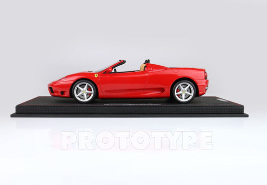 【予約】Ferrari 360 Modena Spider オートマチックギア ロッソコルサ ベージュ チャレンジバックグリッド/ BBR 1/18 36台限定ミニカー