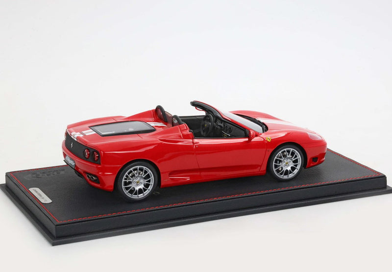 ギャラリービューアに画像をロードする, 【予約】2026年発売予定FERRARI 360 モデナ スパイダー AT ロッソコルサ ブラックデイトナシート チャレンジリアグリル / BBR 1/18 ミニカー

