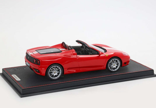 【予約】2026年発売予定FERRARI 360 モデナ スパイダー AT ロッソコルサ ブラックデイトナシート チャレンジリアグリル / BBR 1/18 ミニカー