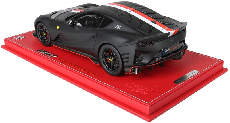 ギャラリービューアに画像をロードする, FERRARI 812 Competizione  Leclerc Livery/BBR 1/18ミニカー
