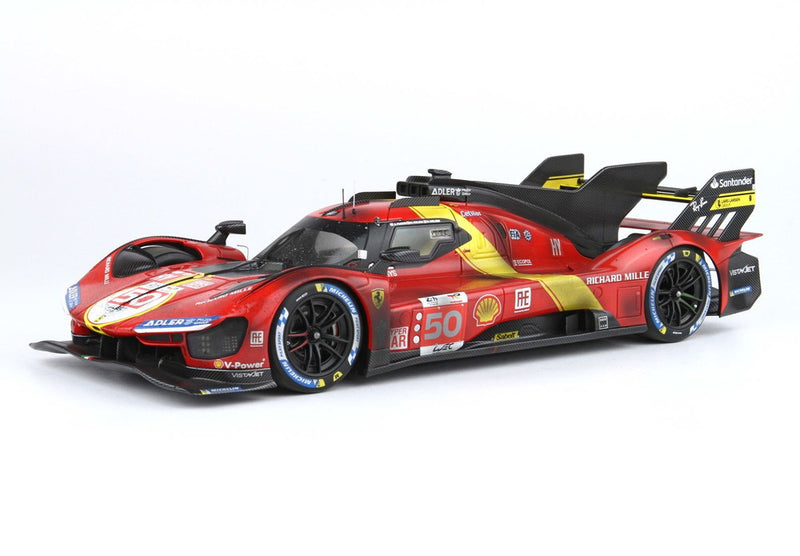 ギャラリービューアに画像をロードする, 【予約】Ferrari 499 ルマン N. 50 2023 エンドオブレース リミテッドエディション/ BBR 1/18 20台限定ミニカー
