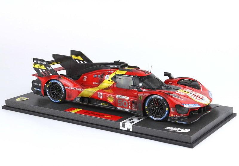 ギャラリービューアに画像をロードする, 【予約】Ferrari 499 ルマン N. 50 2023 エンドオブレース リミテッドエディション/ BBR 1/18 20台限定ミニカー
