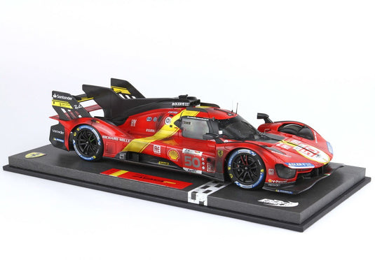 【予約】Ferrari 499 ルマン N. 50 2023 エンドオブレース リミテッドエディション/ BBR 1/18 20台限定ミニカー