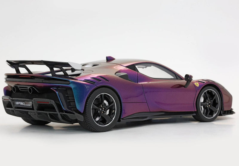 ギャラリービューアに画像をロードする, 【予約】Ferrari SF90 XX Stradale カメレオン/ BBR 1/18 20台限定ミニカー
