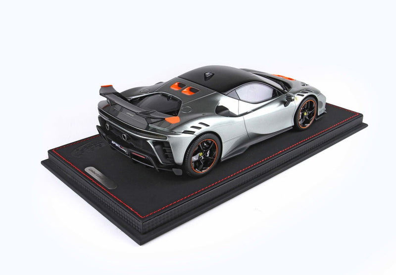ギャラリービューアに画像をロードする, Ferrari SF90 XX Stradale グレイコンペティション ダイヤモンドポリッシュリム/ BBR 1/18 50台限定ミニカー
