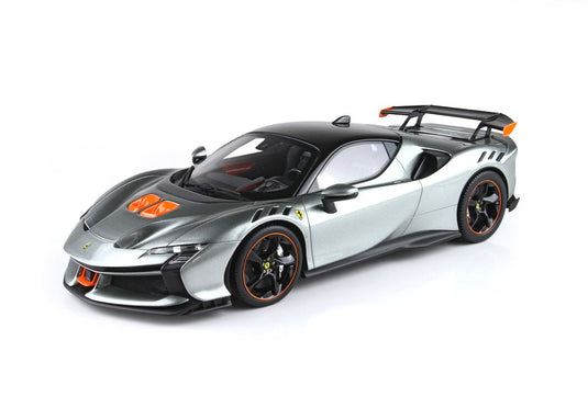 Ferrari SF90 XX Stradale グレイコンペティション ダイヤモンドポリッシュリム/ BBR 1/18 50台限定ミニカー