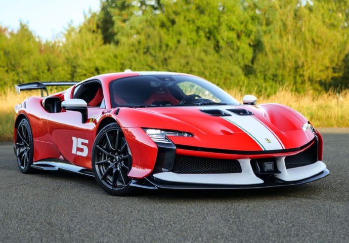 【予約】2026年発売予定FERRARI SF90 XX ストラダーレ ロッソ F1 2004 イタリアンフラッグストライプ付き / BBR 1/18 ミニカー