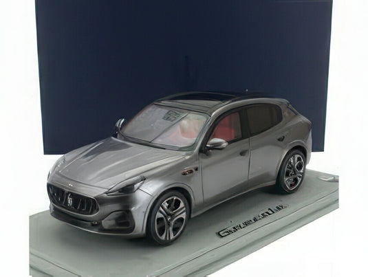 MASERATI グレカーレ フォルゴーレ SUV 2022 ショーケース付き グリージョラーヴァ グレーメタリック/ BBR 1/18 20台限定ミニカー