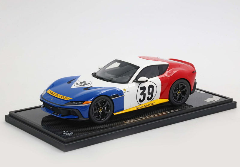 ギャラリービューアに画像をロードする, 【予約】2026年発売予定Ferrari 12Cilindri クーペ スペシャルボックス Tribute to Le Mans 1972/ BBR 1/18 ミニカー
