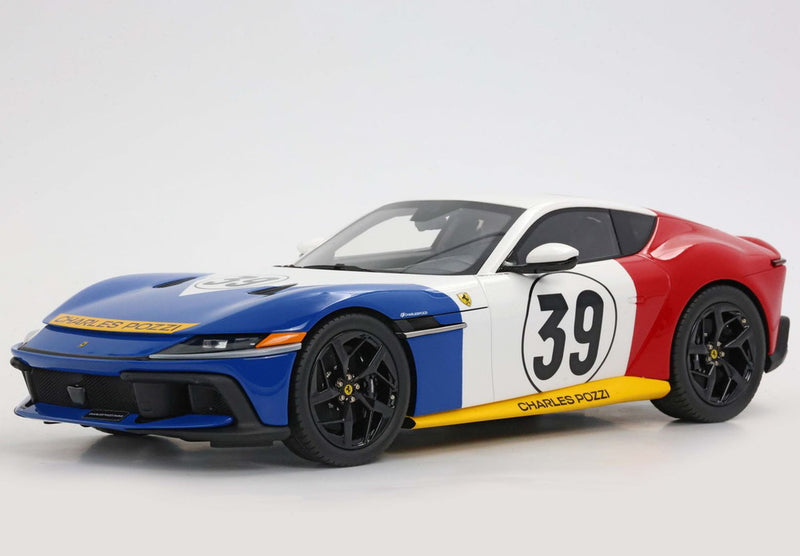 ギャラリービューアに画像をロードする, 【予約】2026年発売予定Ferrari 12Cilindri クーペ スペシャルボックス Tribute to Le Mans 1972/ BBR 1/18 ミニカー
