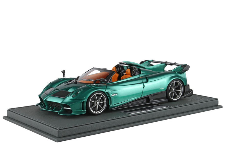 ギャラリービューアに画像をロードする, 【予約】Pagani Imola Roadster リオグリーン/ BBR 1/18 ミニカー
